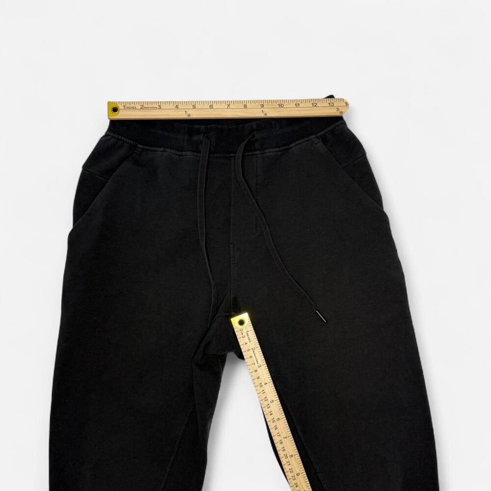 Lululemon Mens Small Black Jogger Sweatpants Drawstring Tapered - Picture 6 of 7